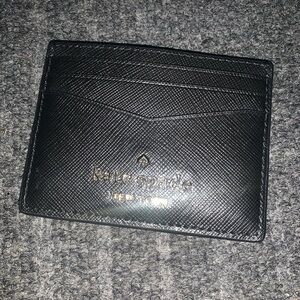 KATE SPADE WALLET CARD HOLDER BLACK